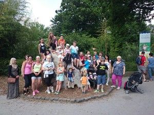 An Diabetes erkrankte Kinder besuchten den ZOO