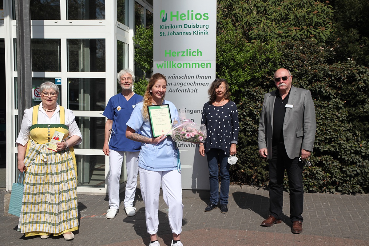 16. April 2021: Große Auszeichnung für Examensbeste