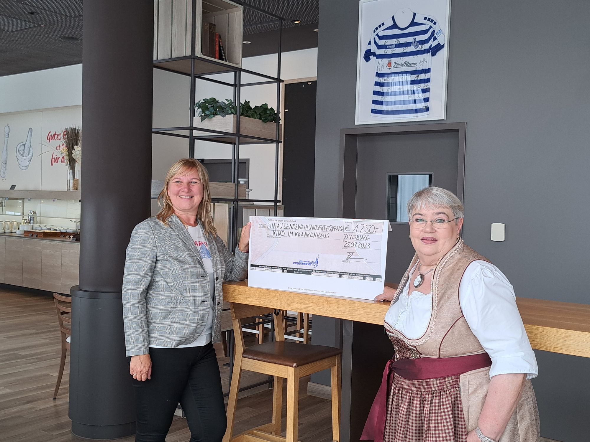 MSV Fanclub Innenhafen e.V. spendet!